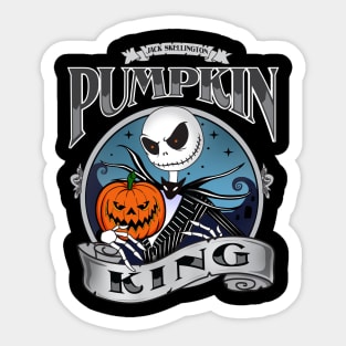 Pumpkin King Sticker